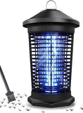 Miklife Light Sensor Bug Zapper Insect Killer Outdoor, 20W Electric Mosquito Zapper outdoor
