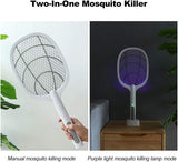 Homegeek Electronic Bug Zapper Racket