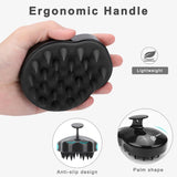 Tropicaltree Hair Scalp Massager Shampoo Brush, [Wet & Dry] Manual Head Scalp Massage Brush