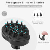 Tropicaltree Hair Scalp Massager Shampoo Brush, [Wet & Dry] Manual Head Scalp Massage Brush