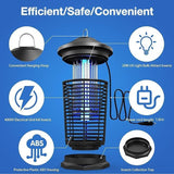 Miklife Light Sensor Bug Zapper Insect Killer Outdoor, 20W Electric Mosquito Zapper outdoor