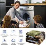 JYK Silky Soft Plush Warm Blanket - 1 Ply-tiger