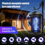 Miklife Light Sensor Bug Zapper Insect Killer Outdoor, 20W Electric Mosquito Zapper outdoor