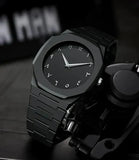 Men's Black Stainless Steel Watch with Arabic Numerals – Japan Miyota Quartz