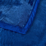 JYK Silky Soft Plush Warm Blanket - Solid - Navy