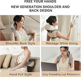 Neck Massager with Heat for Pain Relief Deep Tissue Massage for Men, Women, Dad, Mom