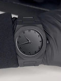Men's Black Stainless Steel Watch with Arabic Numerals – Japan Miyota Quartz