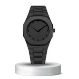 Men's Black Stainless Steel Watch with Arabic Numerals – Japan Miyota Quartz
