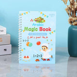 Wholesale 4 PCS Arabic Sank Magic Book Kids Hand Writing Books Children Magic Copybooks in Stock