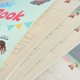 Wholesale 4 PCS Arabic Sank Magic Book Kids Hand Writing Books Children Magic Copybooks in Stock